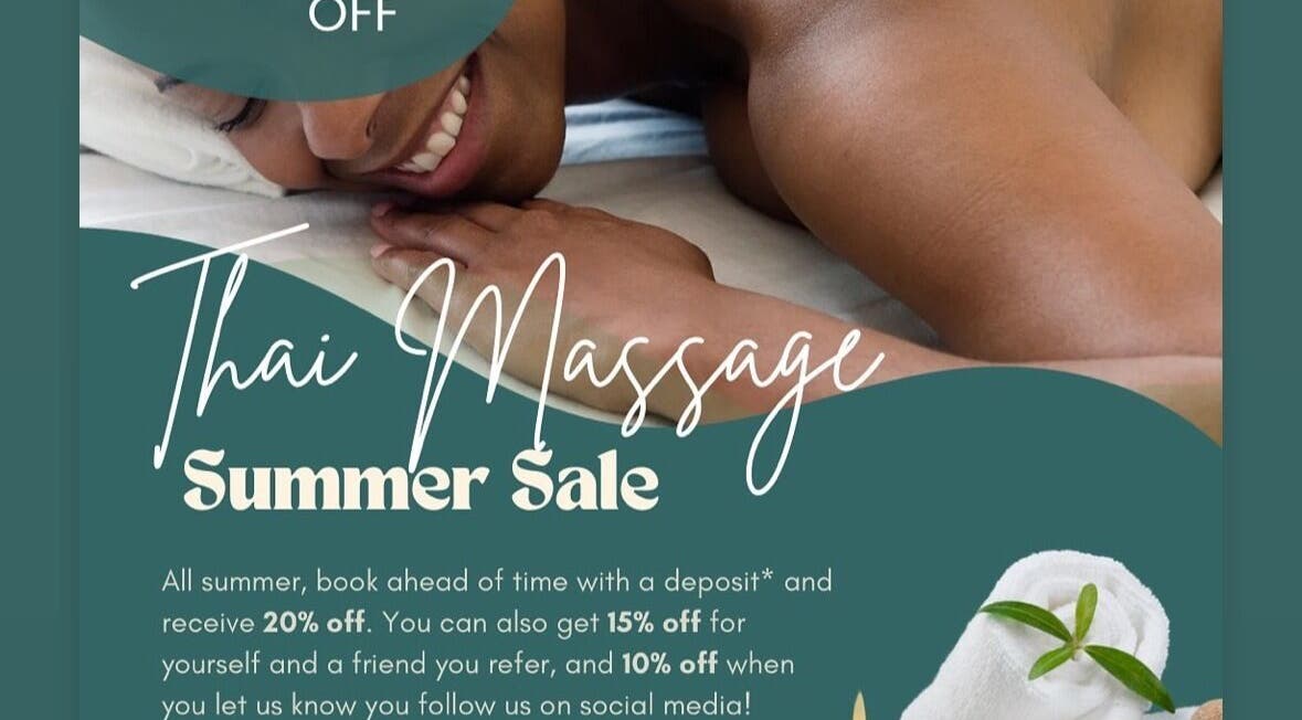 Relaxing massage at Jaiye Health Centre - Ajax Thai Massage, Ajax, Ontario, CA. Discover your bliss.