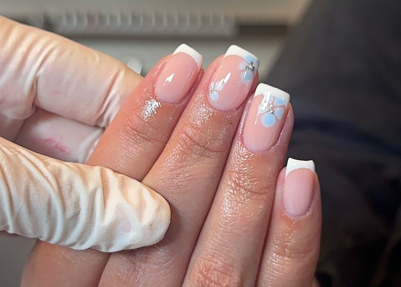 Intricate nail art design at Nail Artistry Studio - By Erin, Falkirk, Scotland, GB.