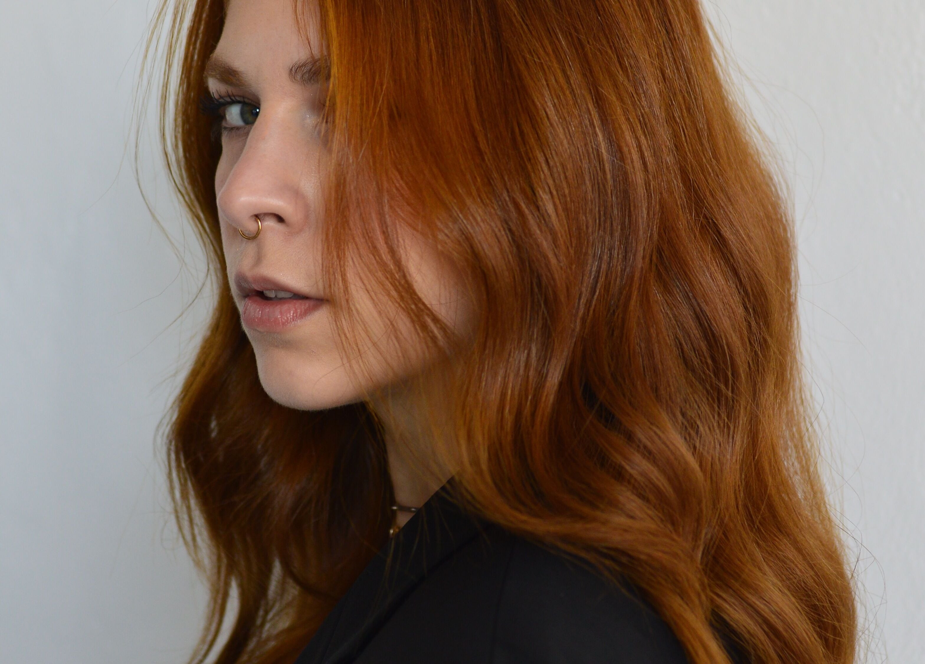 Peinado melena cobriza en Ginga Estudio By Fefis, Barcelona, Catalunya, ES.