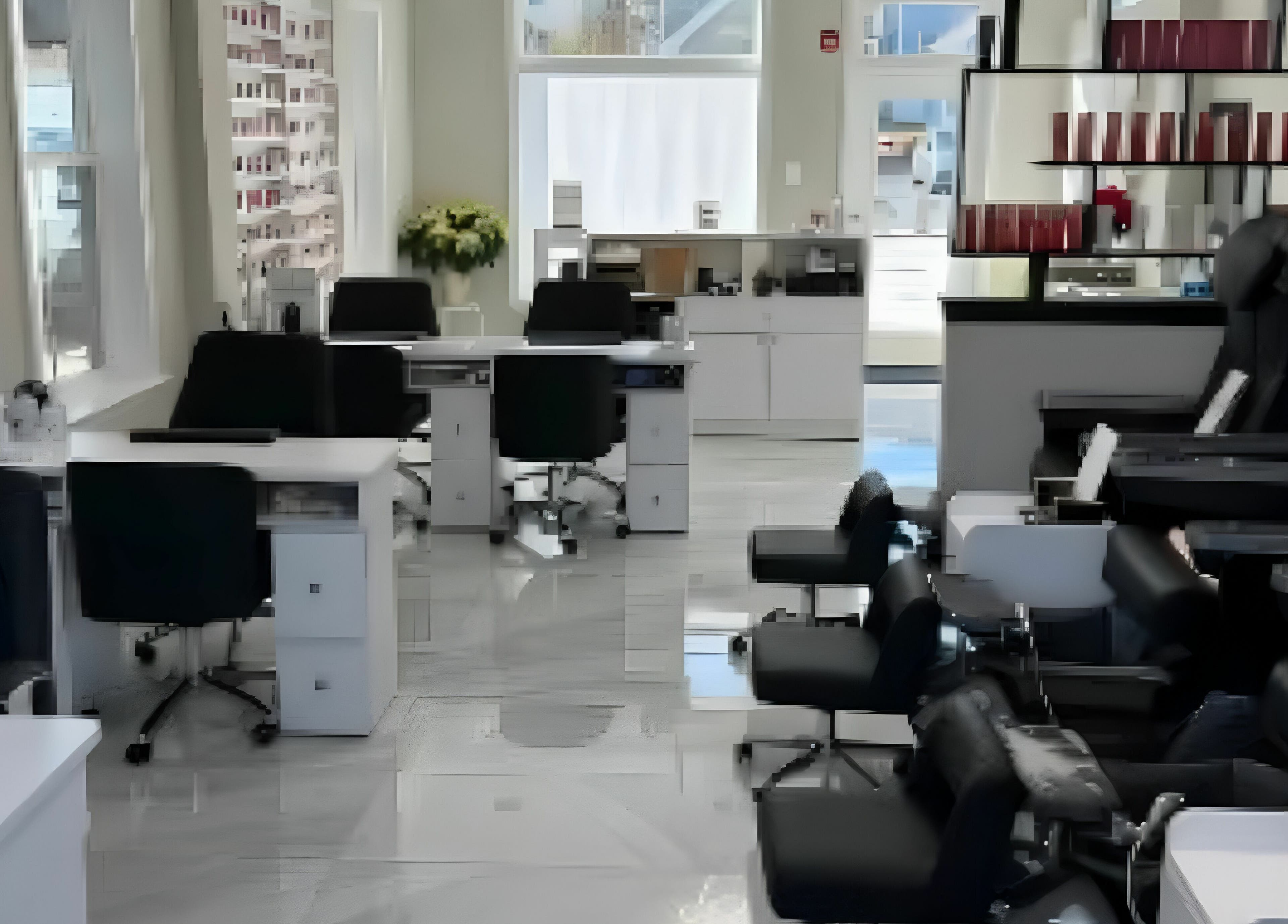 Interior of Queenie Nails & Spa in Frederick, Maryland, US, featuring modern manicure stations and plush pedicure chairs.