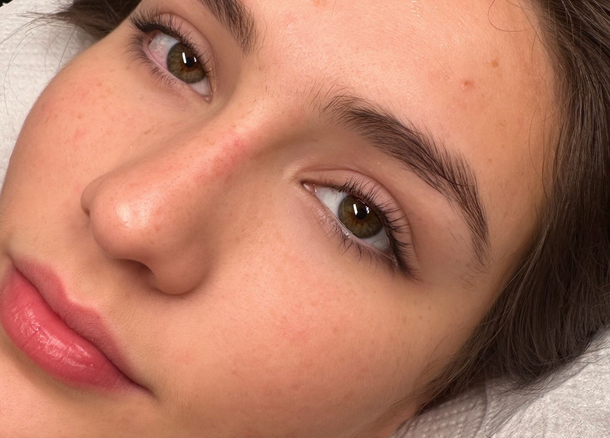 Close-up of elegant lash extension at Lash & Browbar Gc in Labrador, Queensland, AU.