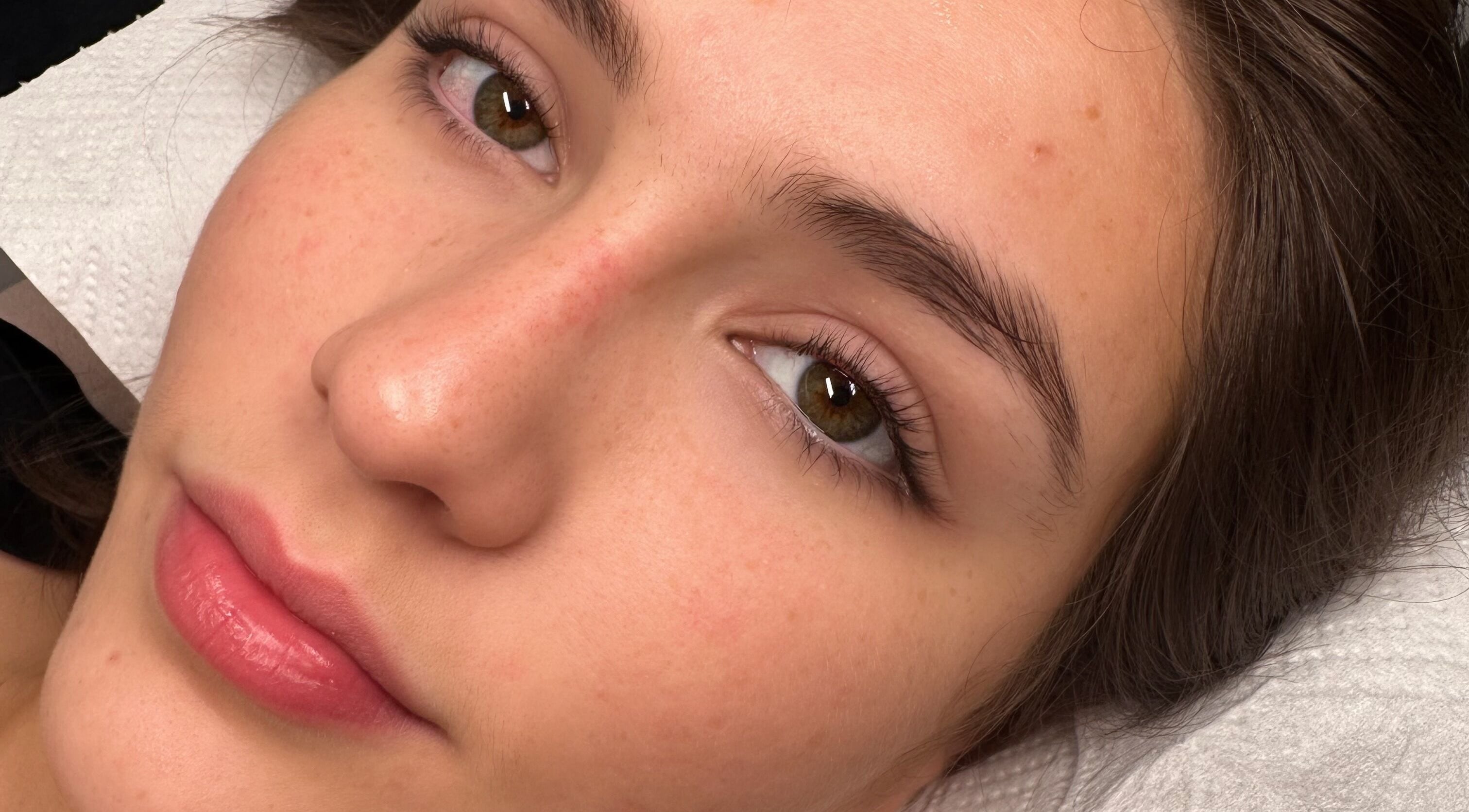 Close-up of elegant lash extension at Lash & Browbar Gc in Labrador, Queensland, AU.