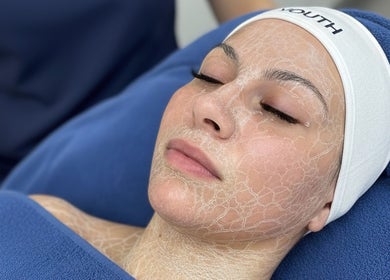 Relaxing facial treatment at Youth Beauty by Amie, Melbourne, Victoria, AU, for youthful, glowing skin.