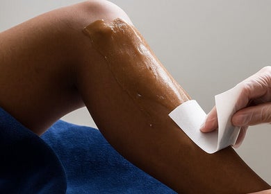 Leg waxing treatment at Youth Beauty by Amie, Melbourne, Victoria, AU for smooth skin.