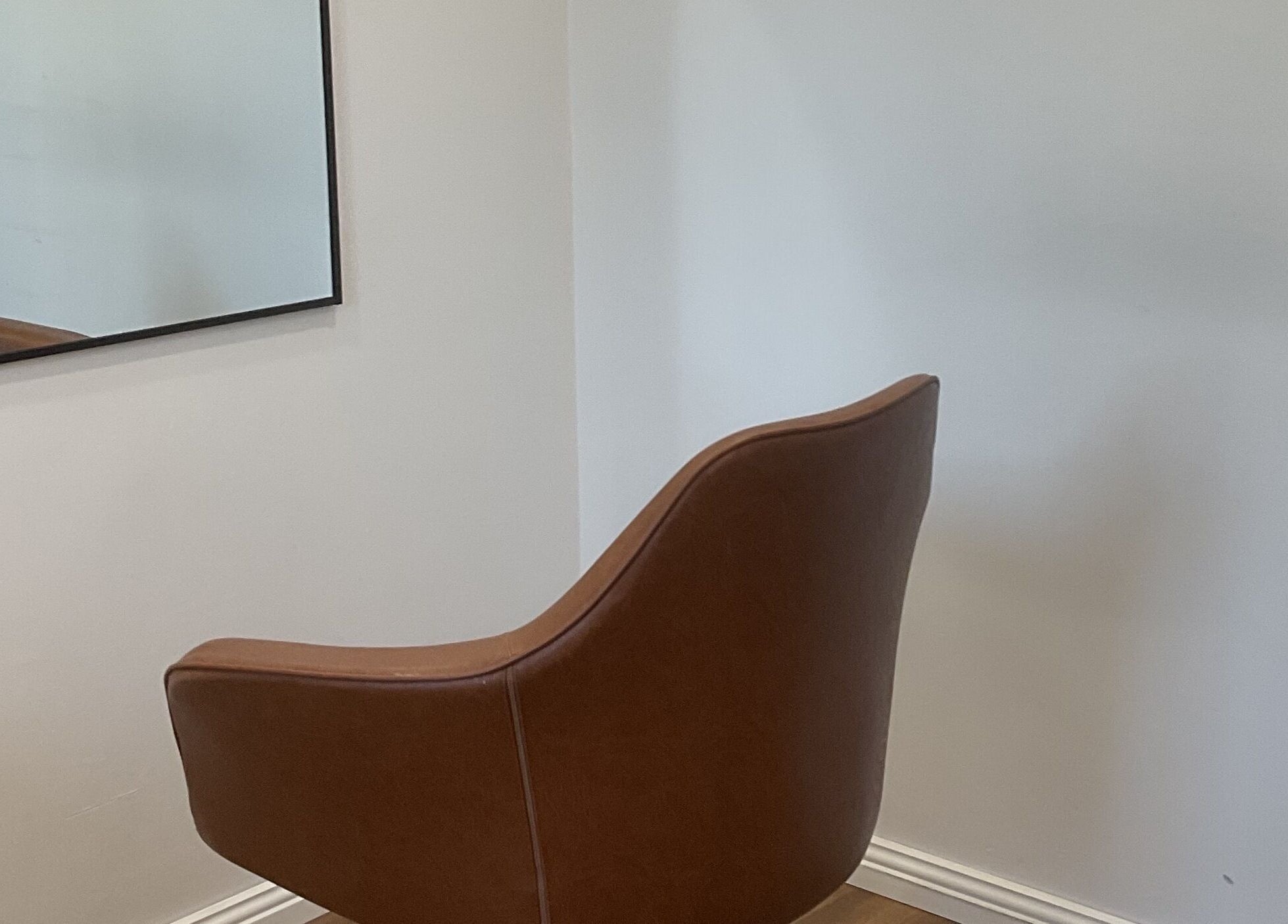 Elegant styling chair at Blossom Hair Artistry, Quinns Rocks, Western Australia, AU, offering a stylish, serene experience.