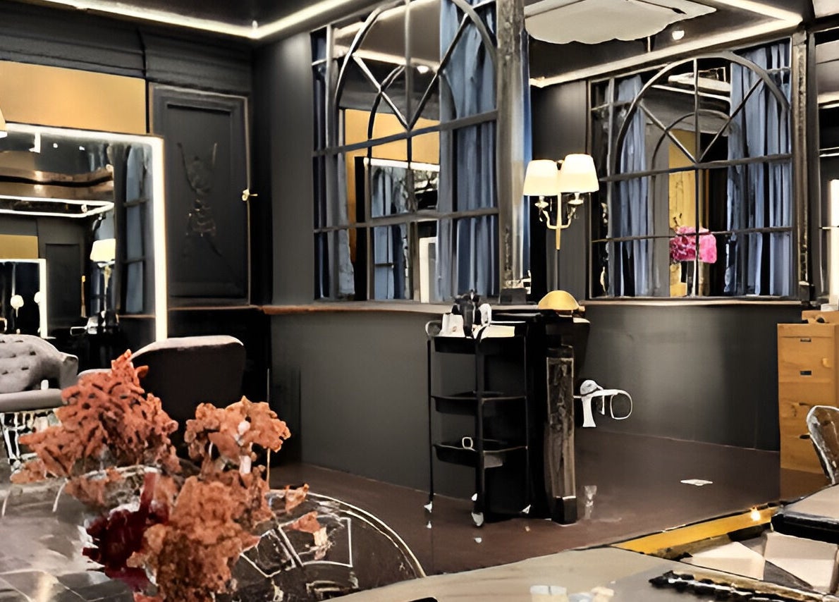 Stylish interior of Daol Salon Malate in Manila, Metro Manila, PH featuring chic decor and seating.