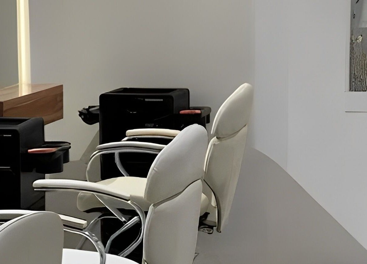 Elegant salon chairs at Rare Spa, Sharjah, Sharjah, AE, offering luxury beauty experience.