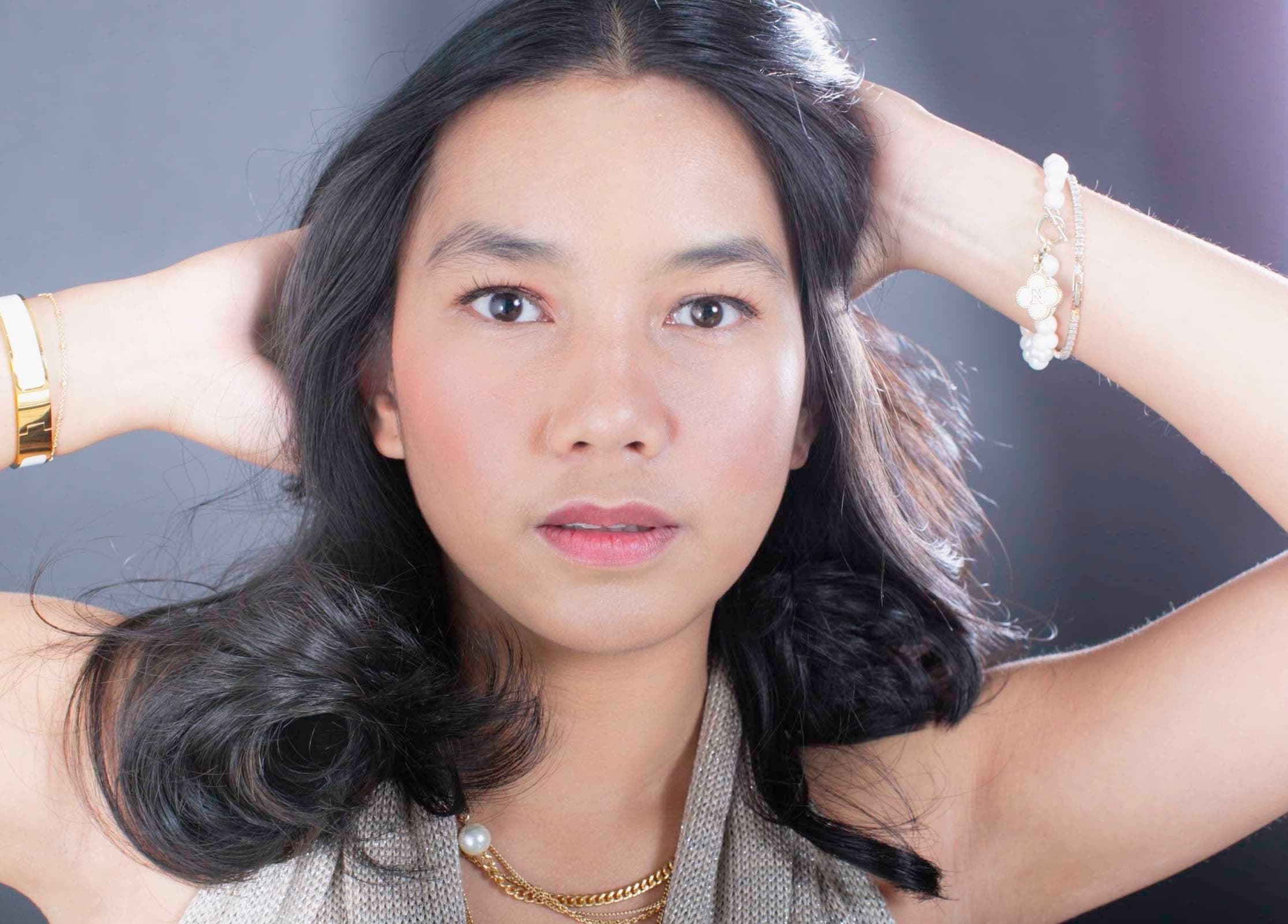 Close-up portrait showcasing elegance at Studio one YEG, Edmonton, Alberta, CA.