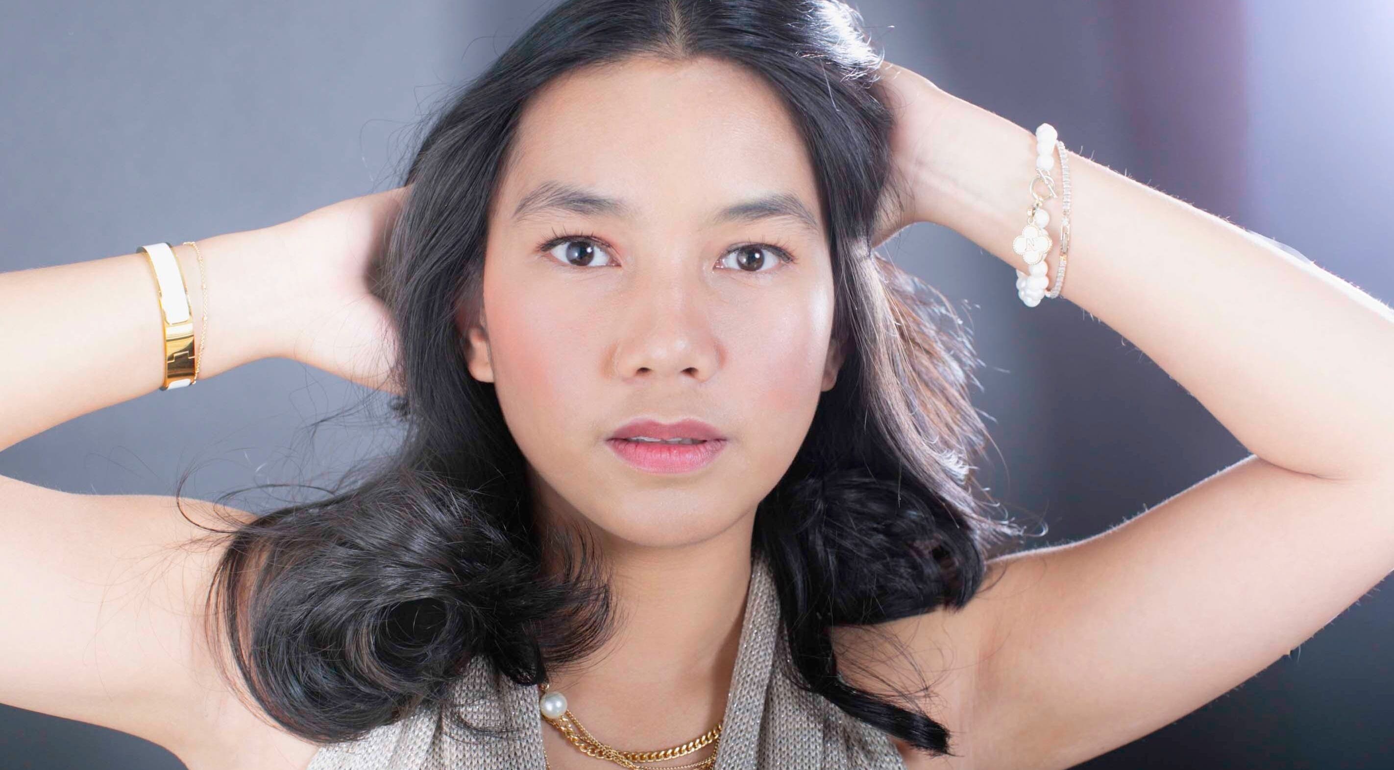 Close-up portrait showcasing elegance at Studio one YEG, Edmonton, Alberta, CA.