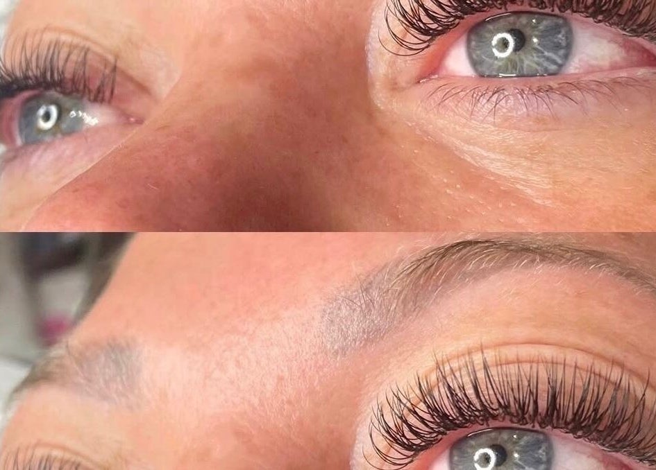 Elegant eyelash extensions at Gemma Louise Beauty in Broxburn, Scotland, GB showcasing professional lash artistry.