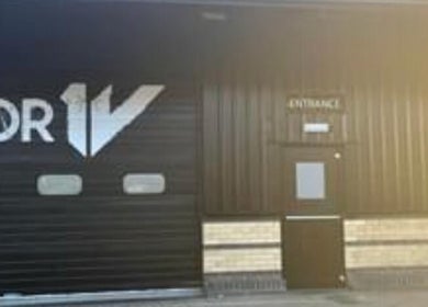 Entrance of SJS Therapies at 1 Vigor Gym, Massage and IPL Specialist, Halifax, England, GB