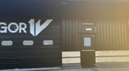 Entrance of SJS Therapies at 1 Vigor Gym, Massage and IPL Specialist, Halifax, England, GB