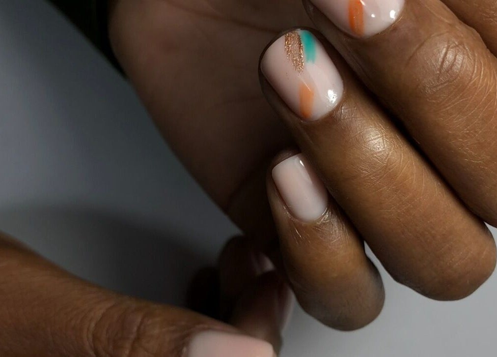 Elegant nail art display at Shine On Nails (Salon and Nail Academy) in Pretoria, Gauteng, ZA.