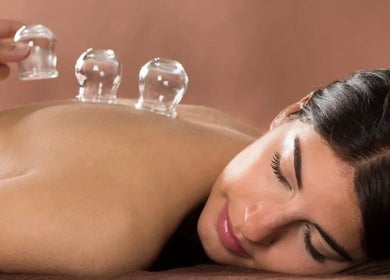 Cupping therapy at Gunston Massage in Lorton, Virginia, US provides relaxation and rejuvenation.