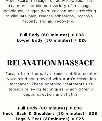 Aura Massage Therapy, bilde 2