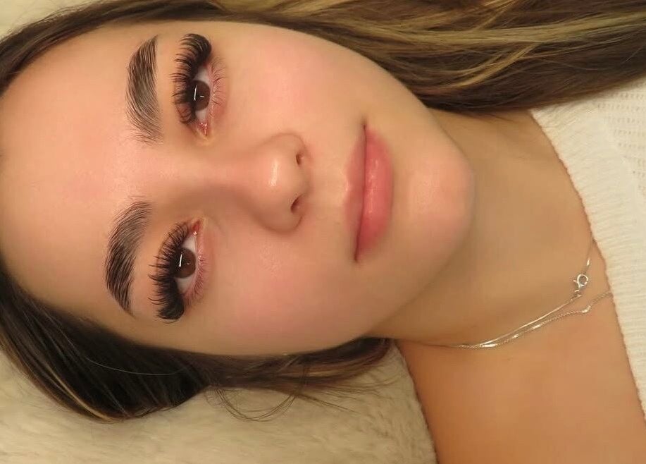 Delicate lash extensions at Lashed Central Parramatta, Parramatta, New South Wales, AU for stunning eyes.
