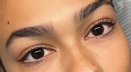 Perfectly groomed eyebrows at Adri's Beauty Bar, Tinbeerwah, Queensland, AU.