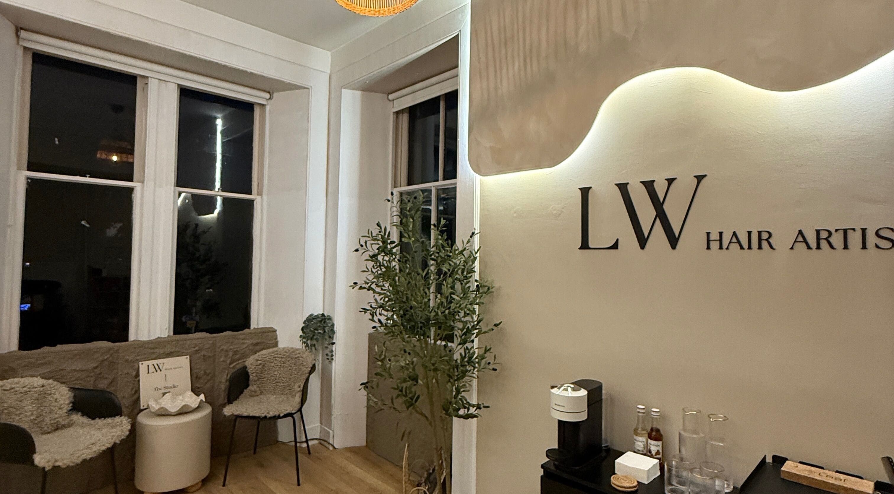 Cozy seating and decor at Blondes & Brondes By Beth, East Kilbride, Scotland, GB.