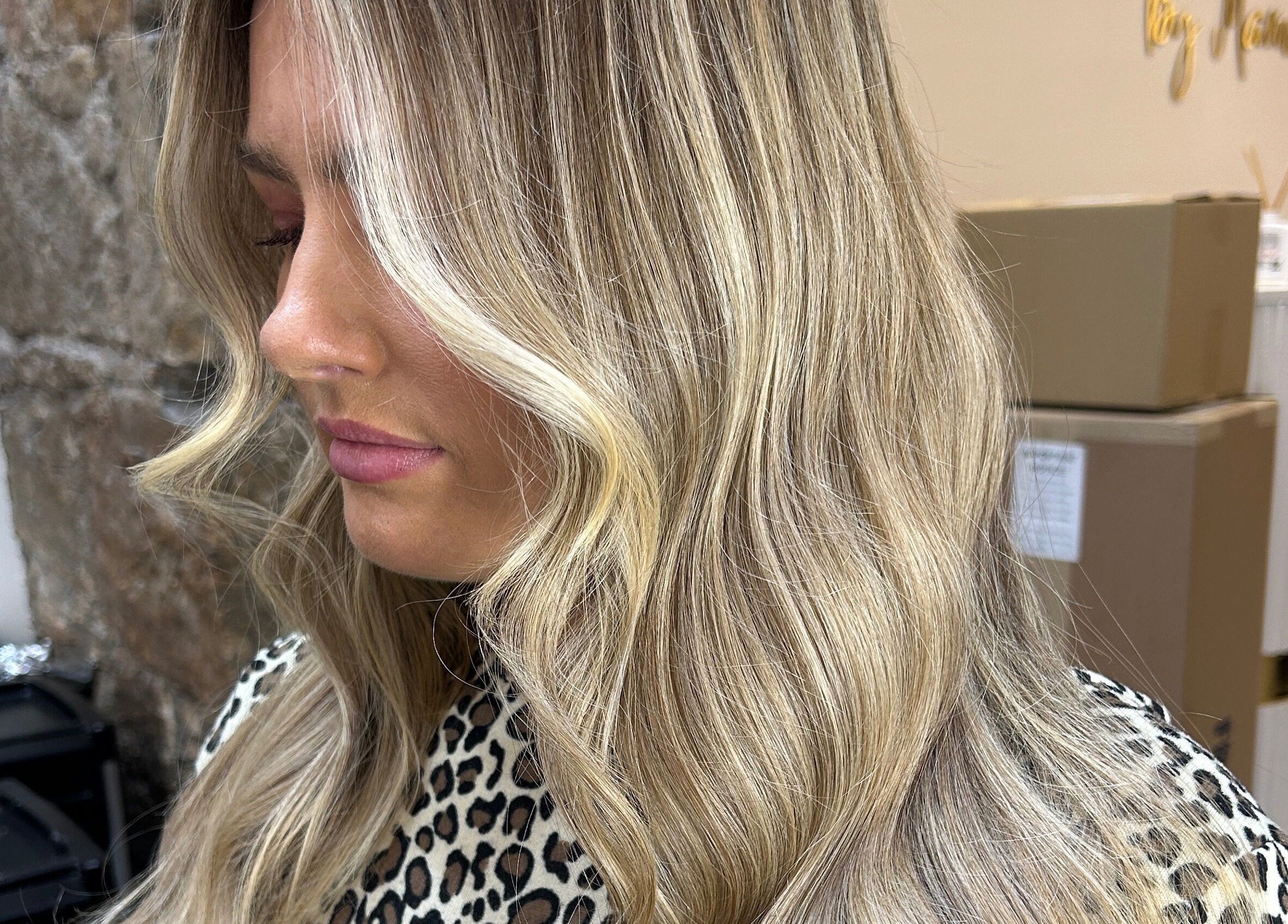 Blonde hair with soft waves at Blondes & Brondes By Beth, East Kilbride, Scotland, GB, showcasing fine highlights.