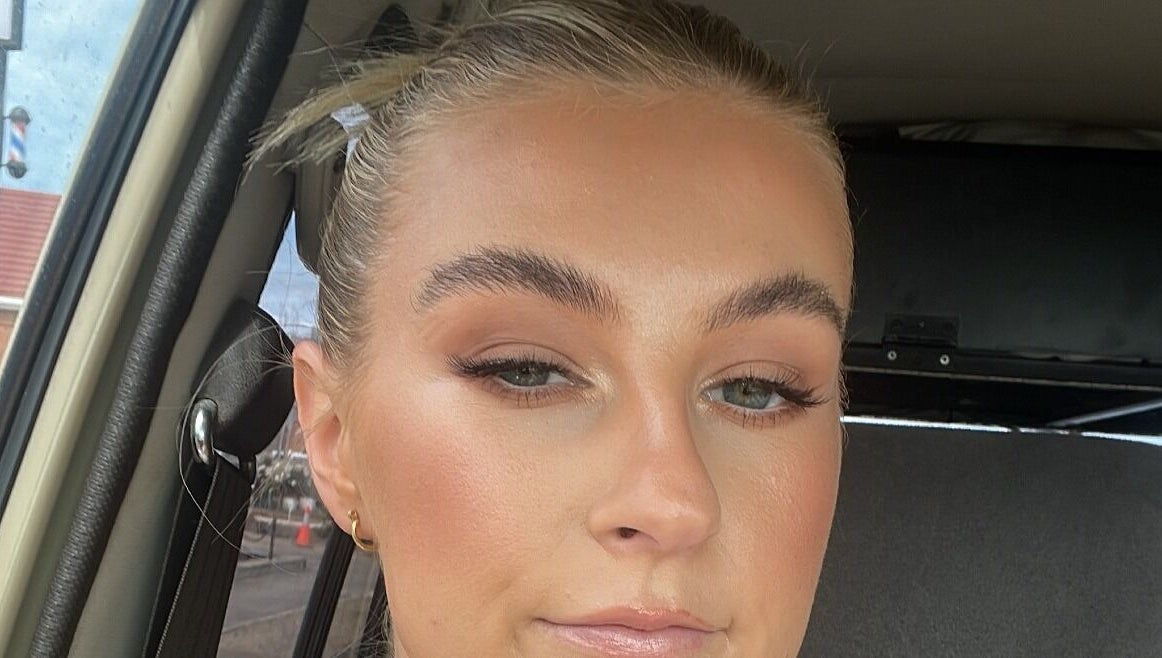 Close-up of expertly shaped brows from Mollie Langston Brows in Fulham, South Australia, AU.