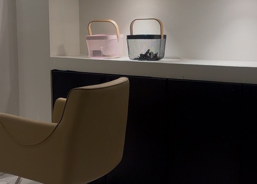 Stylish seating area at NAILAX | نيلاكس, Riyadh, Riyadh Province, SA, featuring modern chairs and decor.