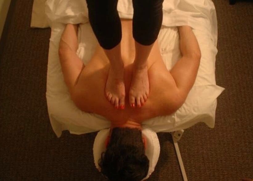 A relaxing foot massage at CH Massage in Woodbridge, Virginia, US enhancing wellness and rejuvenation.