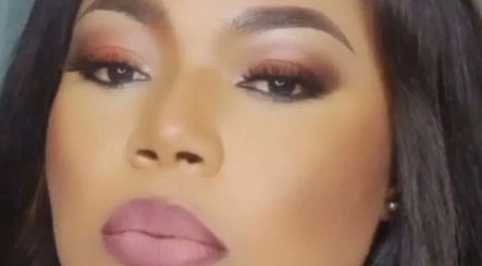 Close-up of expertly applied makeup at La Beaute by Carine, Randburg, Gauteng, ZA.