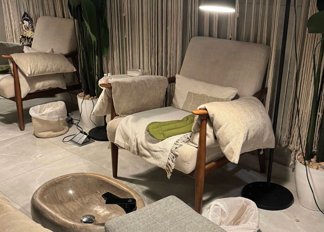 Comfortable spa chair setup at Joyous Hands Spa, Riyadh, Riyadh Province, SA, perfect for ultimate relaxation.