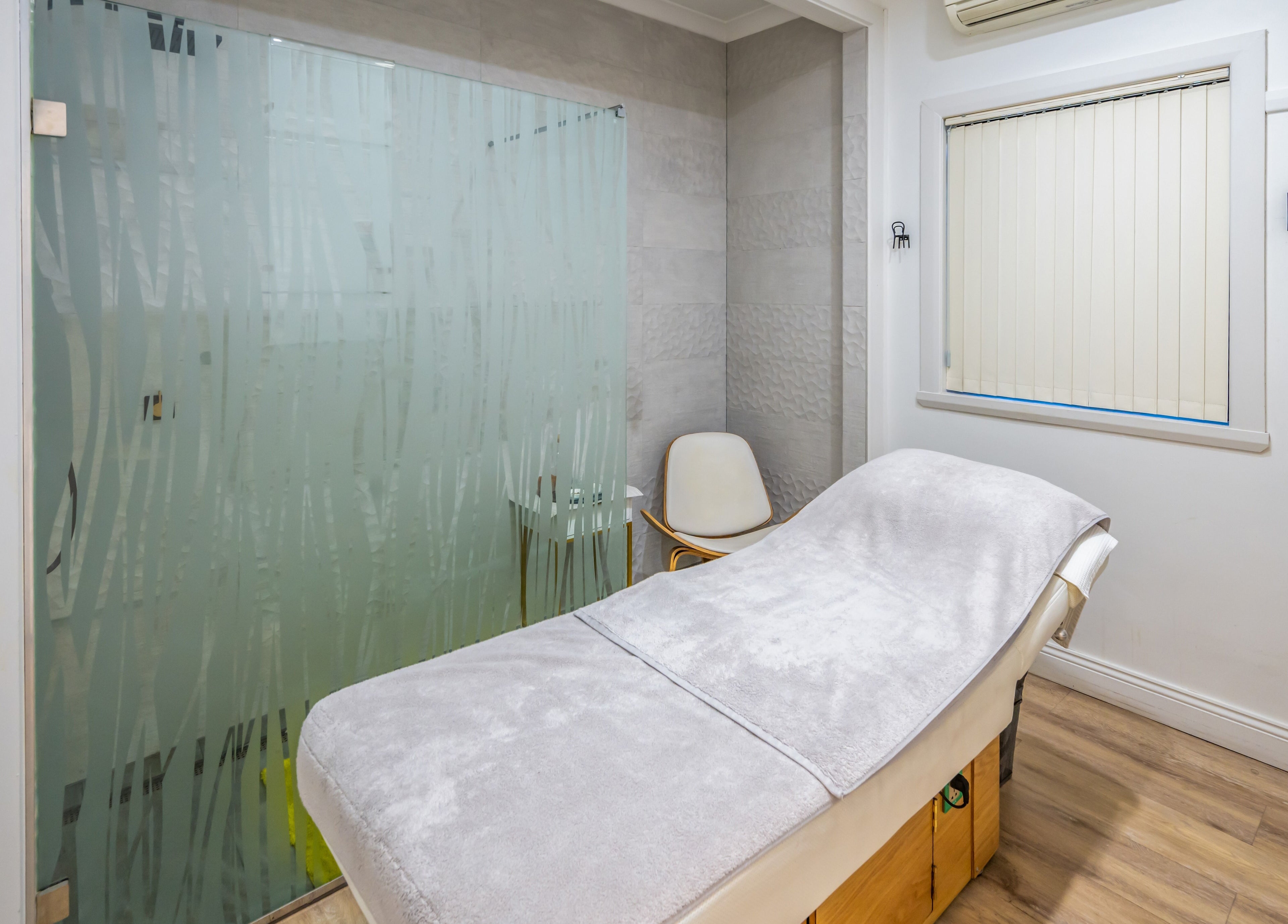 Peaceful treatment room at My Skinic, Melbourne, Victoria, AU, designed for ultimate relaxation.