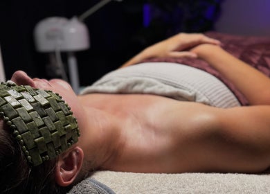 Luxurious jade facial treatment at The Inspired Beauty, Christchurch, Canterbury Region, NZ.