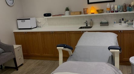 Treatment room at The Inspired Beauty at Summerset Avonhead, Christchurch, Canterbury, NZ with cozy decor.