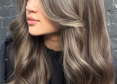 Beautifully styled wavy hair at Studio DejaWu, Melbourne, Victoria, AU, showcasing expert styling techniques.