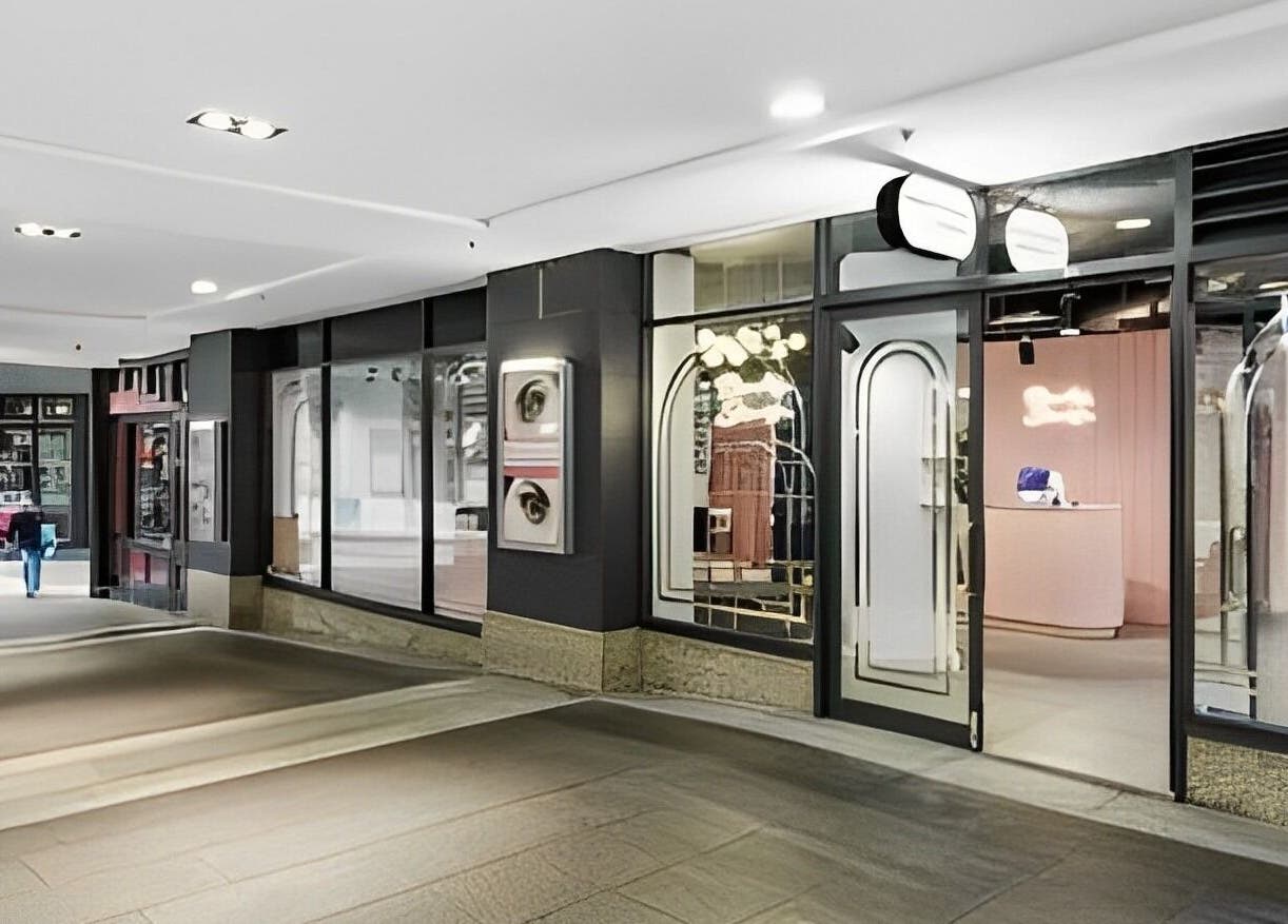 Chic entry of Beauty Story Hair Salon, Sydney, New South Wales, AU, showcasing modern design.