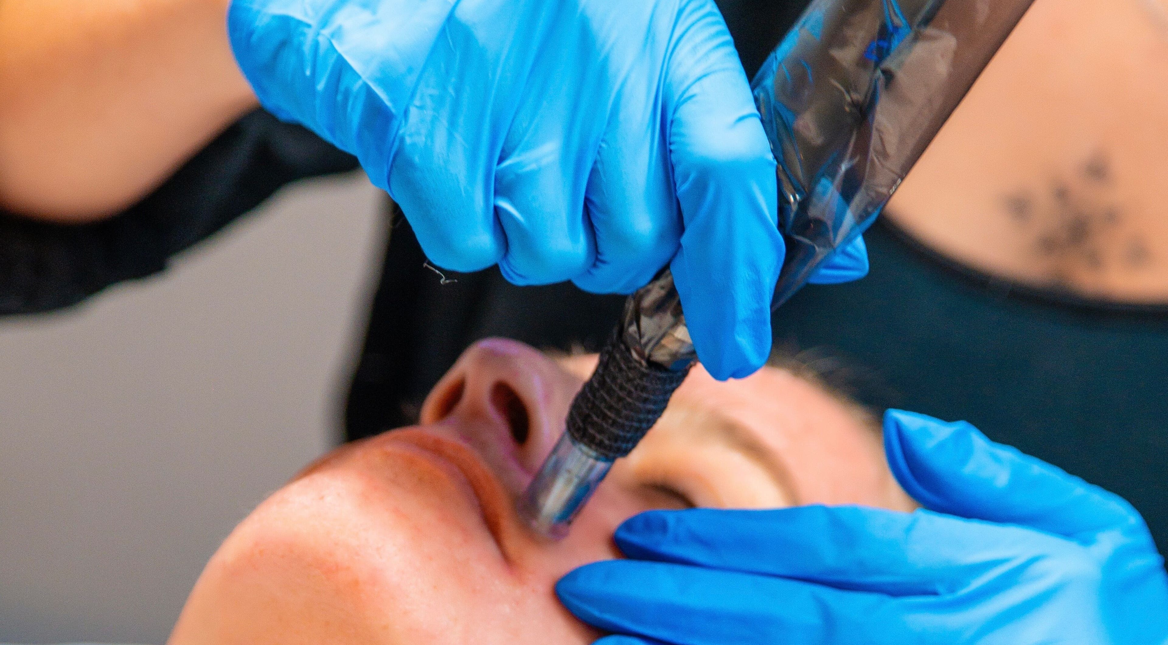 Facial treatment at Lada Beauty Studio in Cape Town, Western Cape, ZA, highlighting expert skincare.