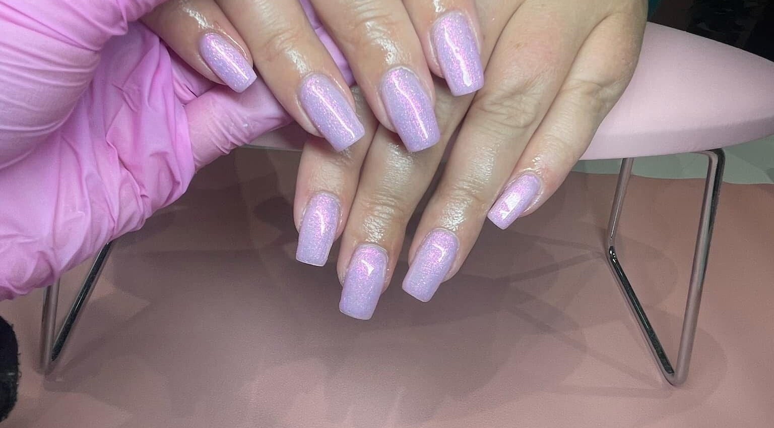 Elegant pastel nails by Nail Artistry by Chelsea in Gqeberha, Eastern Cape, ZA.