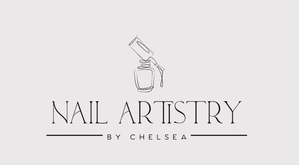 Logo of Nail Artistry by Chelsea in Gqeberha, Eastern Cape, ZA, featuring a nail polish icon.