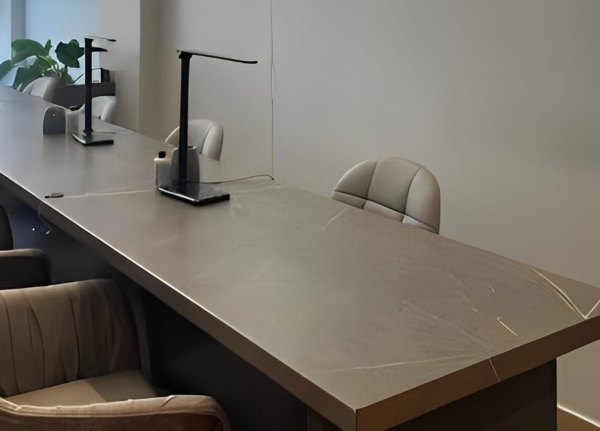 Modern manicure station at Nami Beauty, Labone, Accra, Greater Accra Region, GH.