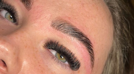 Close-up of expertly done eyelashes at STUDIO24 in Swords, County Dublin, IE showcasing lash perfection.