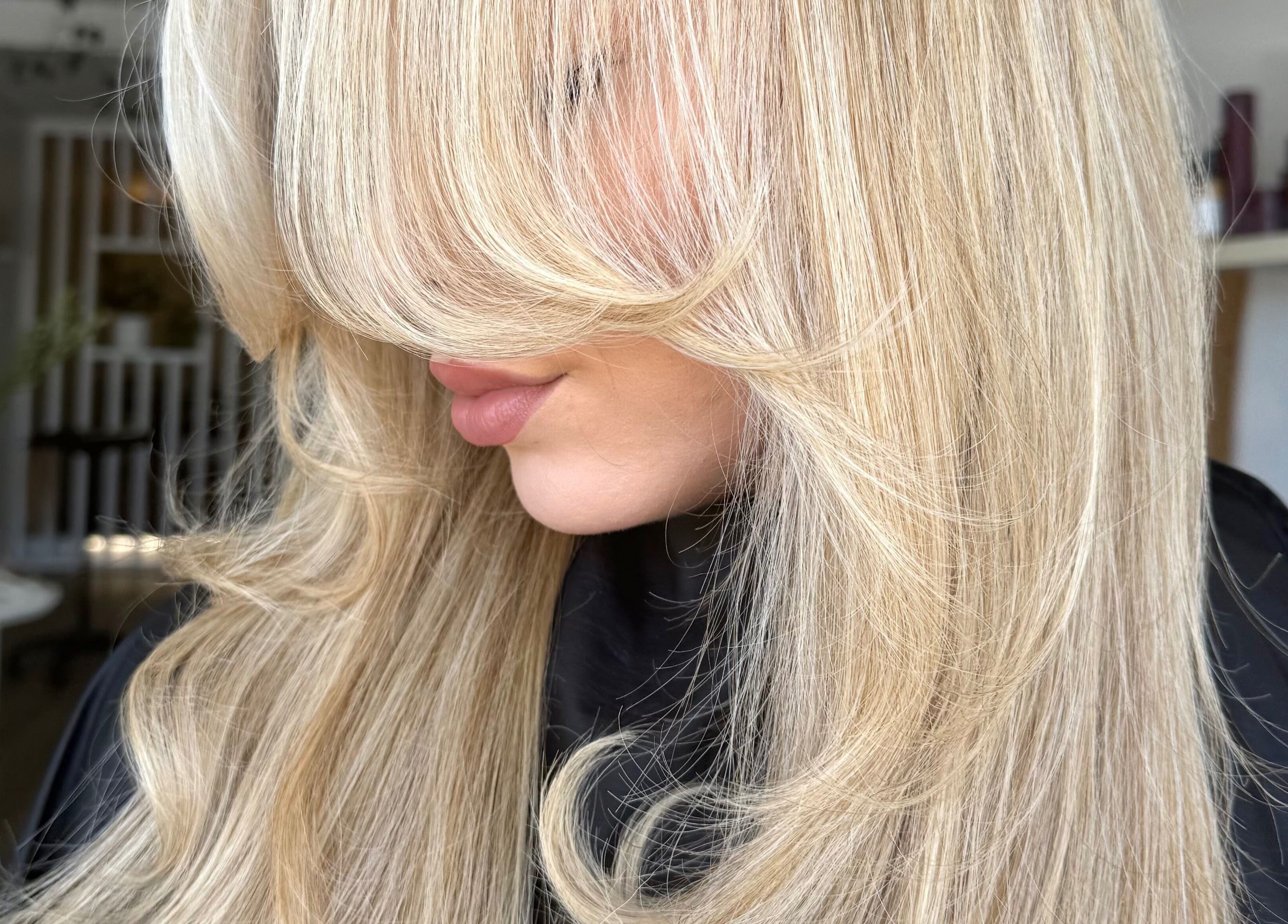 Blonde hair styled elegantly at Two by the Sea Salon, Christies Beach, South Australia, AU.