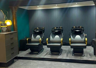 Elegant salon chairs at NUYU Hair & Beauty Salon Lichfield, Lichfield, England, GB for premium hair services.