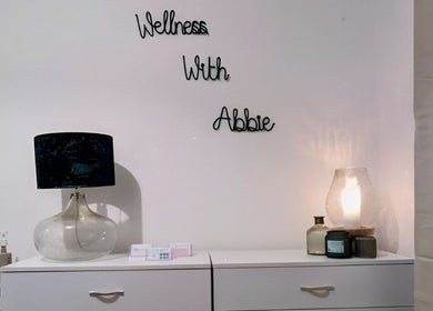 Calming interior at Abbie Bellchambers Hair Salon, Shepshed, England, GB featuring elegant lighting and decor.