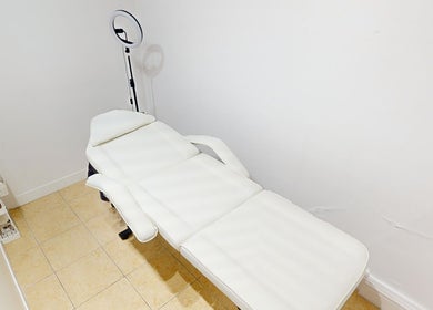 Relaxing spa treatment room at Glow By Eve - Skin, Bedworth, England, GB.