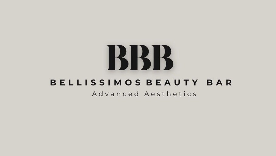 Stylish logo of Bellissimos Beauty Bar in Greater Sudbury, Ontario, CA emphasizing advanced aesthetics.