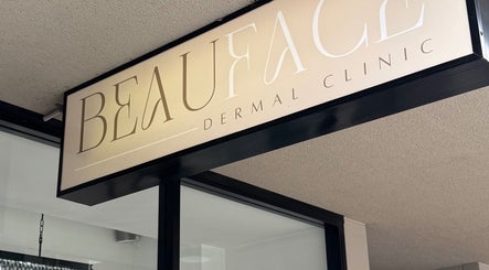 Beauface Skin signage at Silverwater, New South Wales, AU, showcasing the clinic's modern entrance.