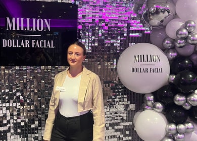 Ella Bella Beauty in Leek, England, GB showcasing luxurious Million Dollar Facial display with dazzling decor.