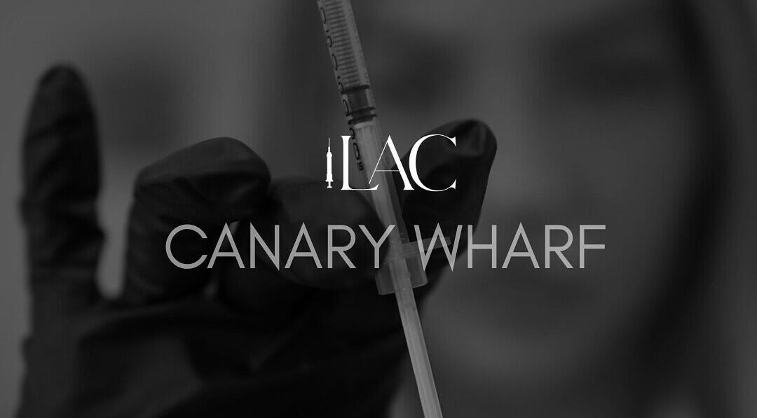 London Aesthetic Clinic - Canary Wharf syringe detail, London, England, GB.