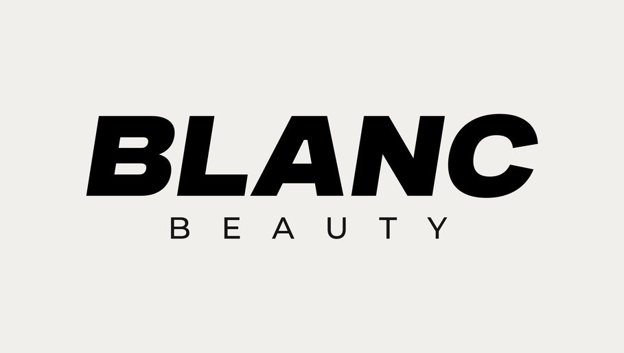 Logotipo de BLANC BEAUTY en color negro sobre fondo blanco en Panama City, Panamá Province, PA.