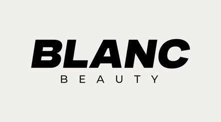 Logotipo de BLANC BEAUTY en color negro sobre fondo blanco en Panama City, Panamá Province, PA.