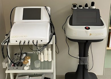Advanced skincare machines at The Skin Corner by Amy, Shaftesbury, England, GB offer state-of-the-art treatments.