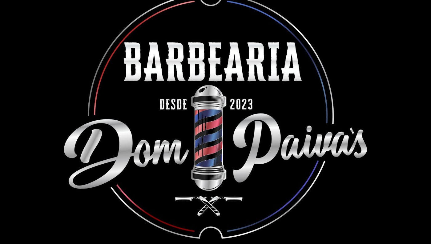 Logotipo da Barbearia Dom Paiva's em São Paulo, São Paulo, BR, desde 2023.
